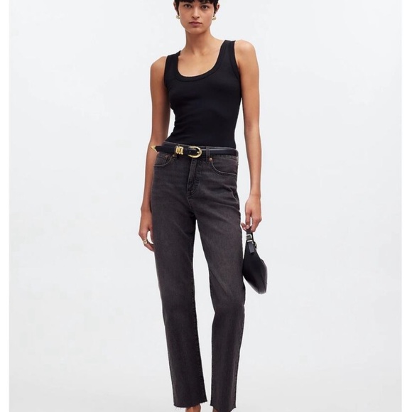 Madewell Denim - The '90s Straight Crop Jean